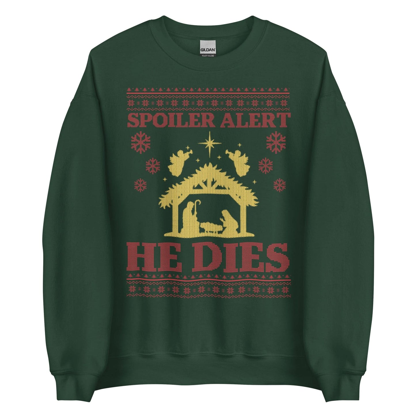Spoiler Alert He Dies Crewneck
