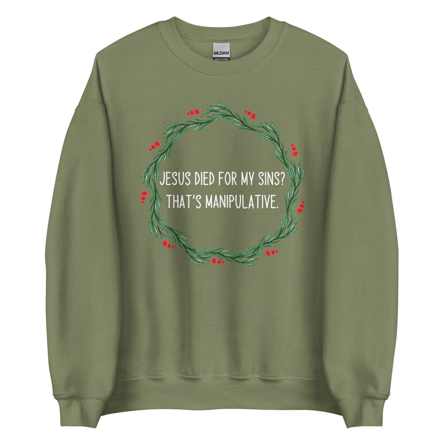 Jesus is Manipulative Crewneck