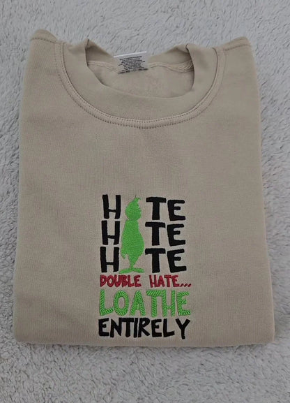 Hate Hate Hate Double Hate Hoodie