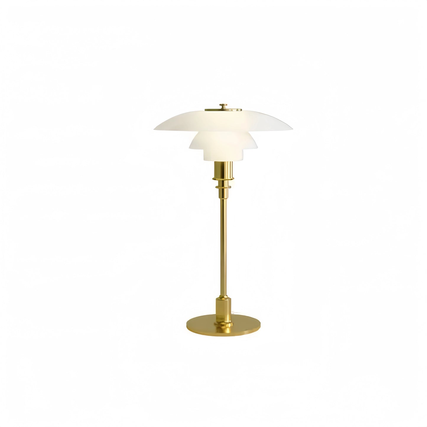 Moderne Tischlampe aus Glas