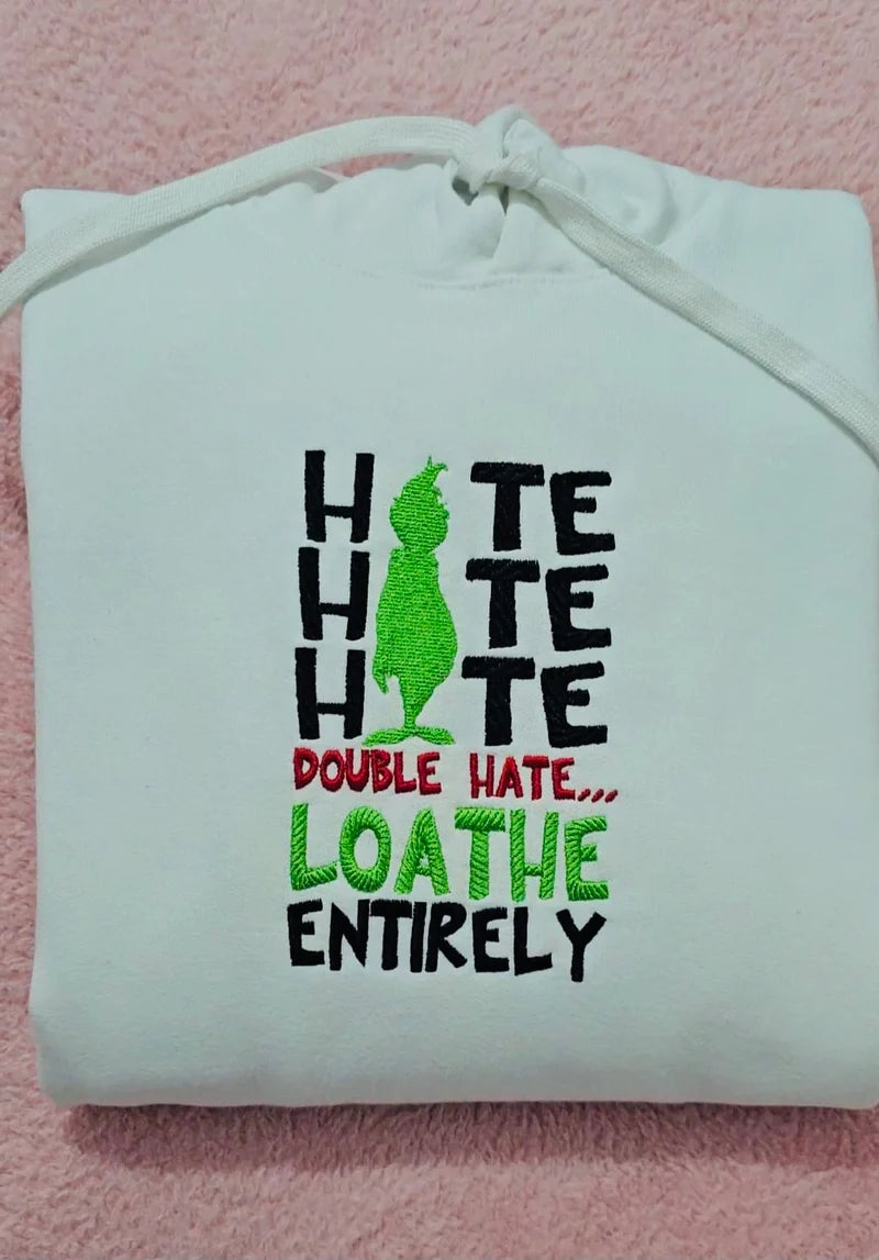 Hate Hate Hate Double Hate Hoodie