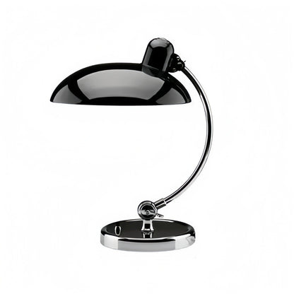 Moderne LED Tischlampe aus Metall Verchromt