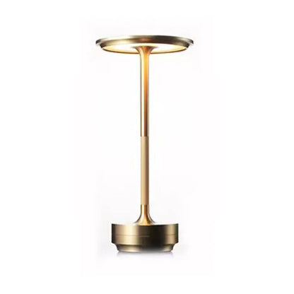 Minimalistische LED Tischlampe aus Aluminium