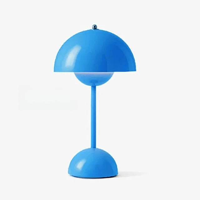 LED Tischlampe aus Legierung im Pilzdesign