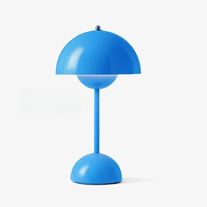 LED Tischlampe aus Legierung im Pilzdesign
