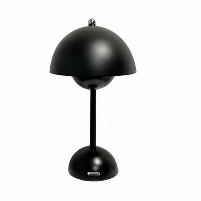 LED Tischlampe aus Legierung im Pilzdesign