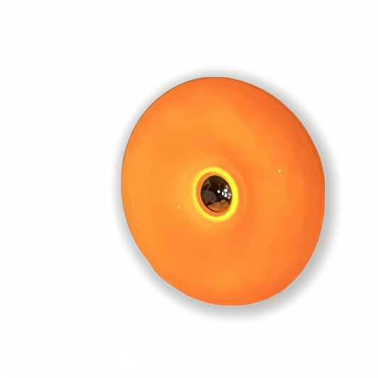 Wandleuchte Glas Donut Warmes Licht
