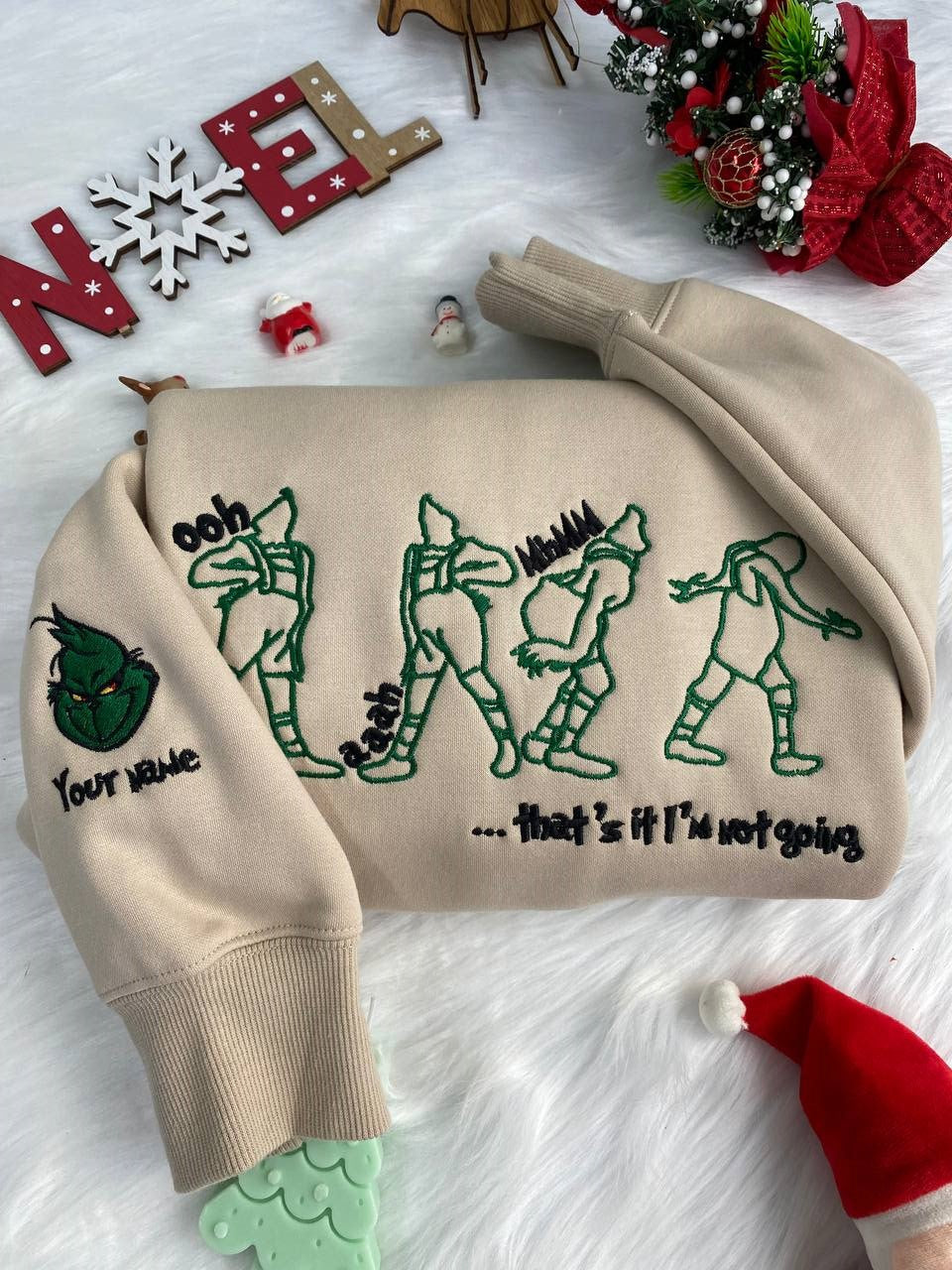 That’s It I’m Not Going Embroidered Sweatshirt