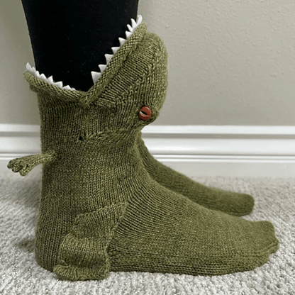 🌲Early Christmas Sale 49%🔥- 3D Knit Crocodile Socks