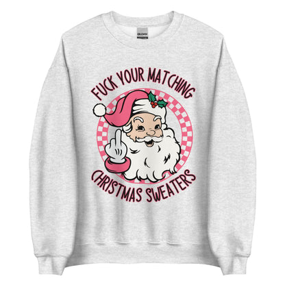 Matching Christmas Sweaters Crewneck