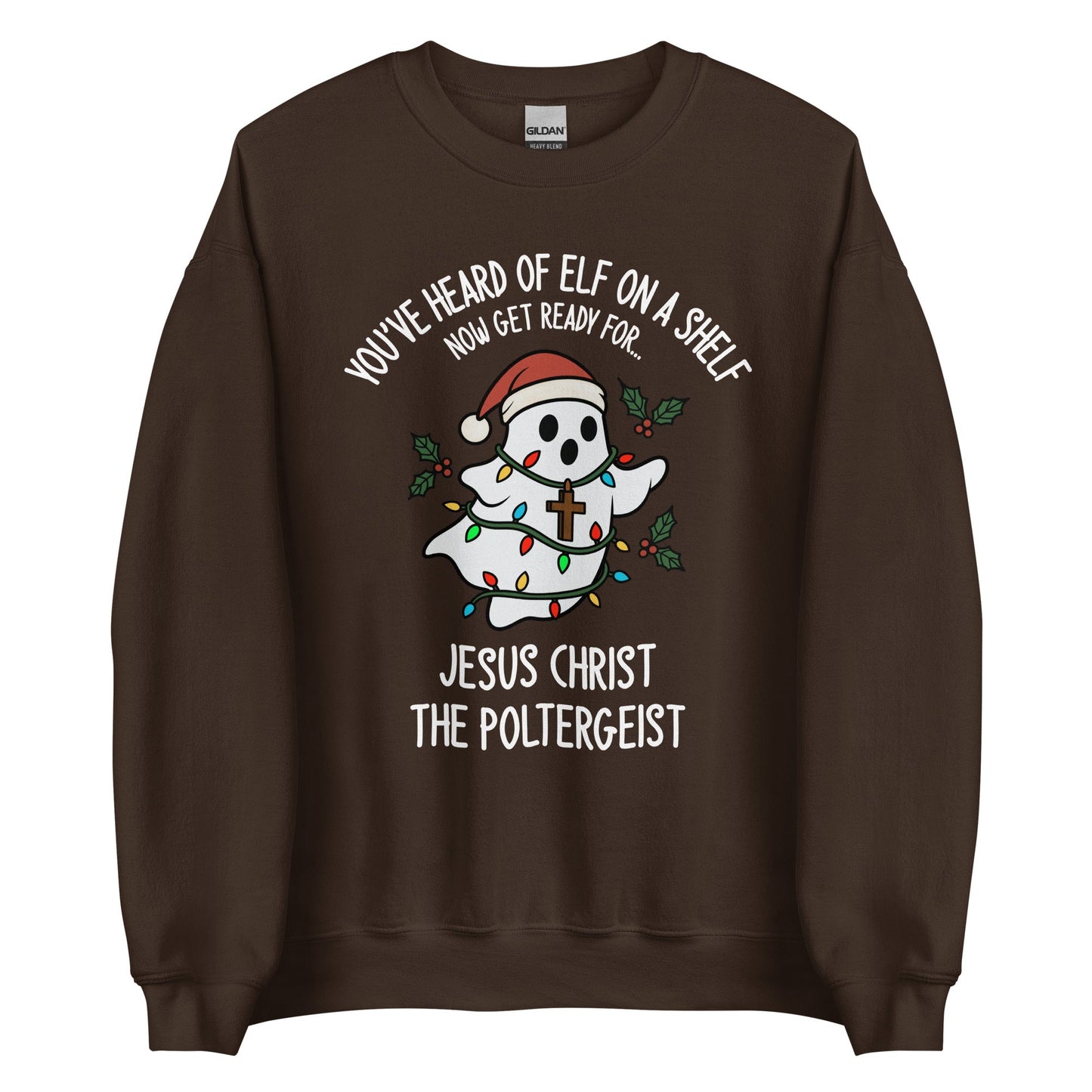 Jesus Christ The Poltergeist Crewneck