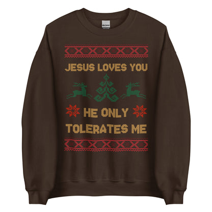 Jesus Loves You Crewneck