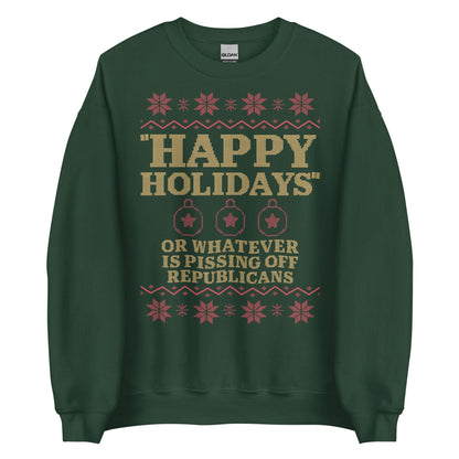 Happy Holidays Crewneck