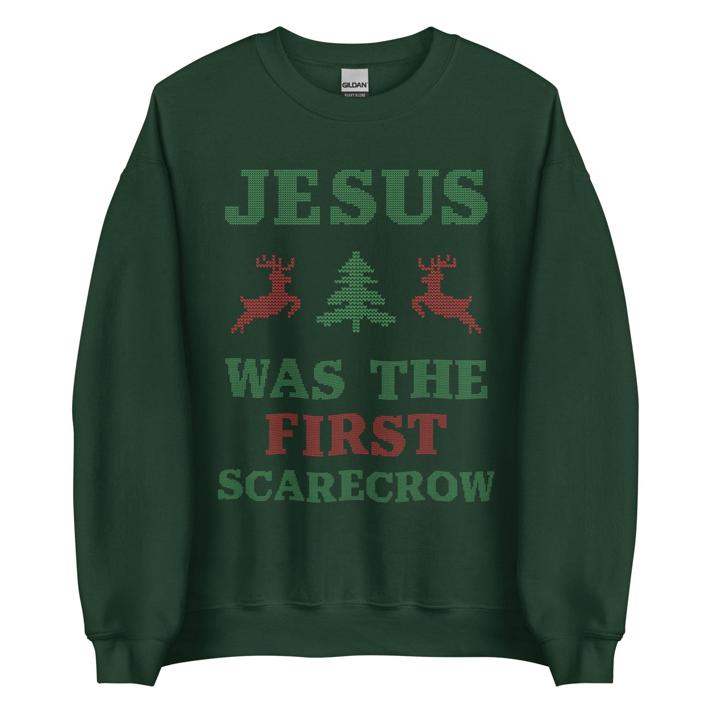 Jesus Was The First Scarecrow Crewneck
