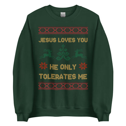 Jesus Loves You Crewneck