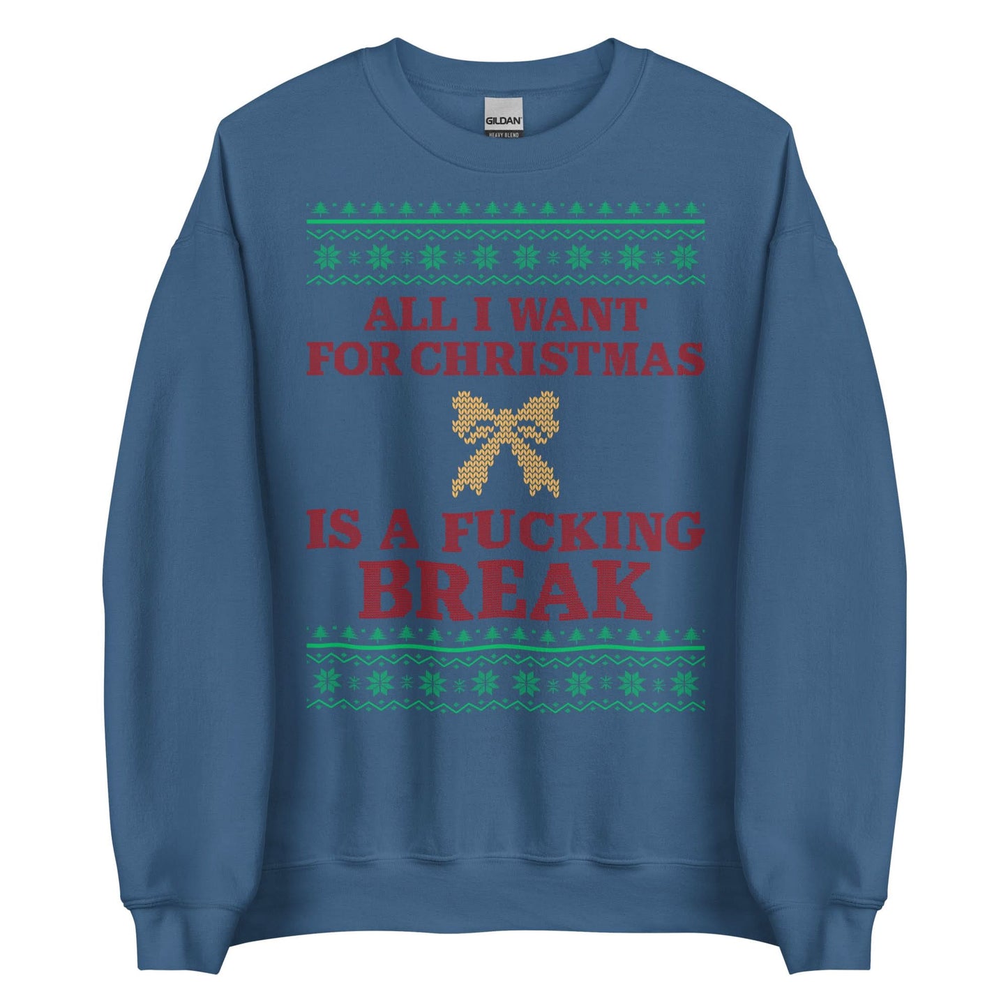 Give Me A Break For Christmas Crewneck