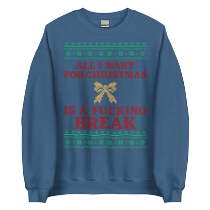 Give Me A Break For Christmas Crewneck