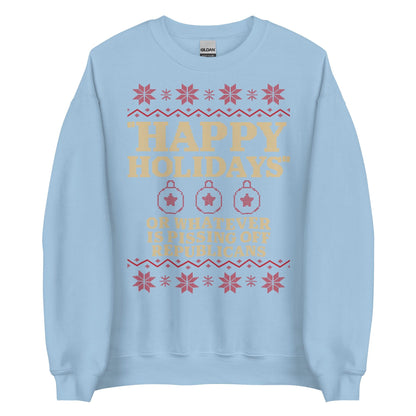 Happy Holidays Crewneck