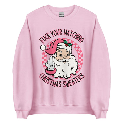 Matching Christmas Sweaters Crewneck