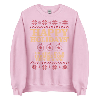 Happy Holidays Crewneck