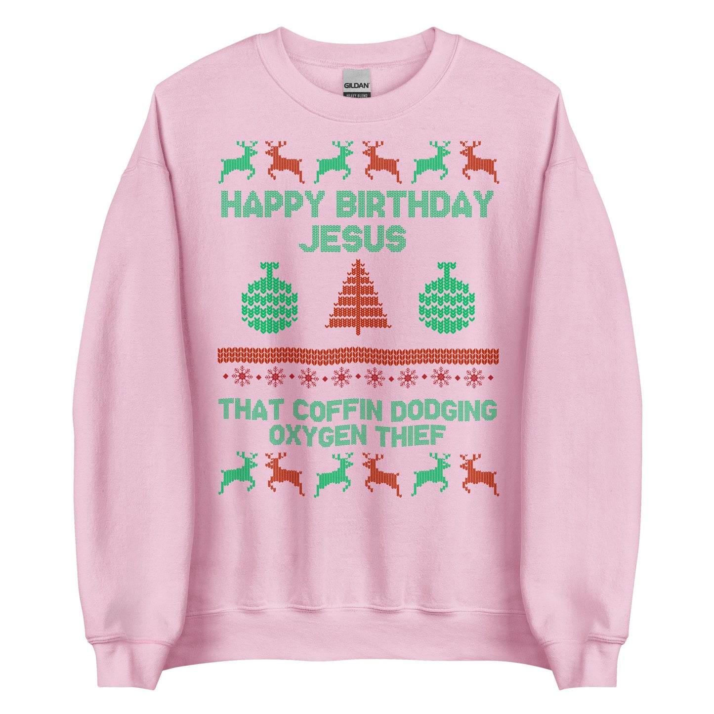 Happy Birthday Jesus Crewneck