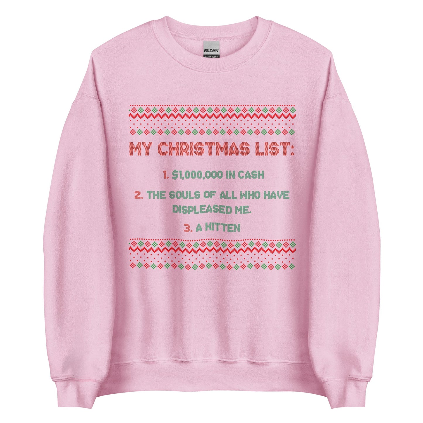 My Christmas List Crewneck