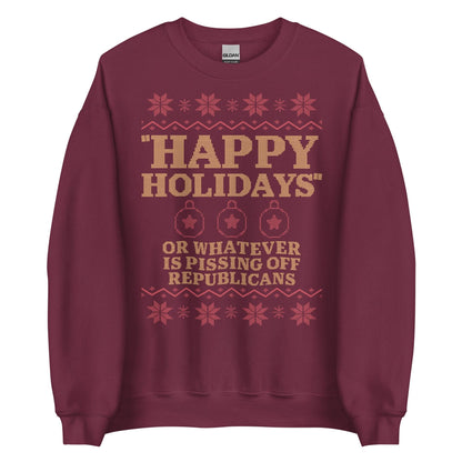 Happy Holidays Crewneck