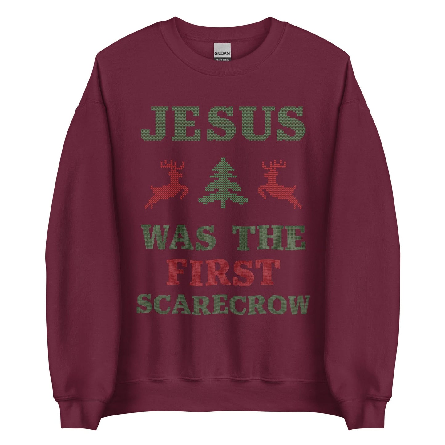 Jesus Was The First Scarecrow Crewneck
