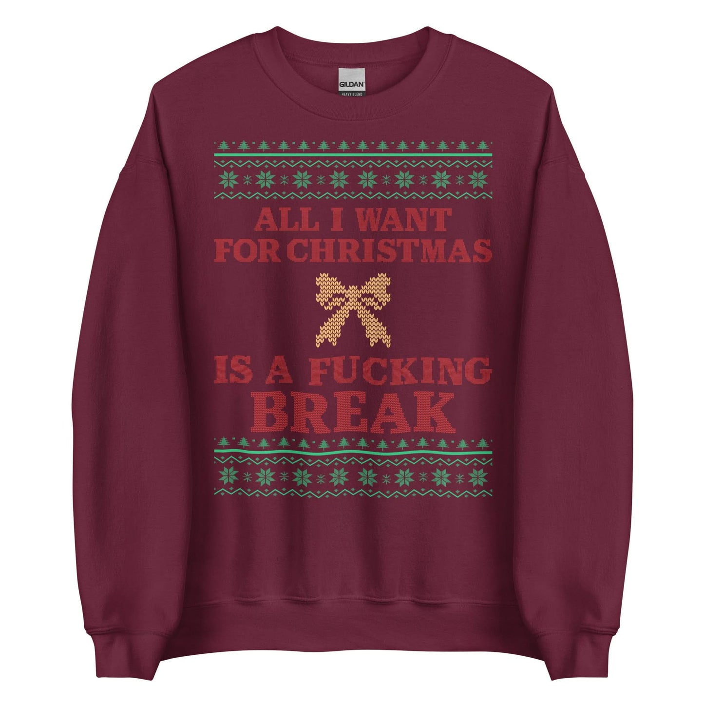 Give Me A Break For Christmas Crewneck