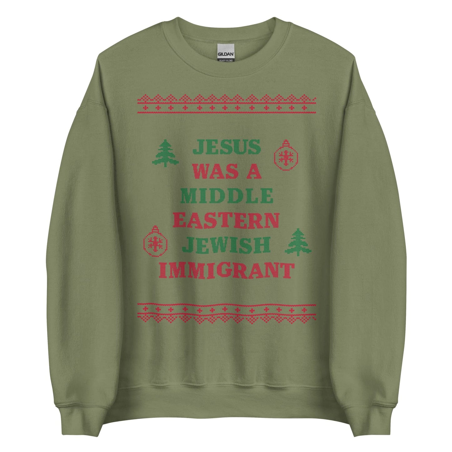 Jesus Was An Immigrant Crewneck