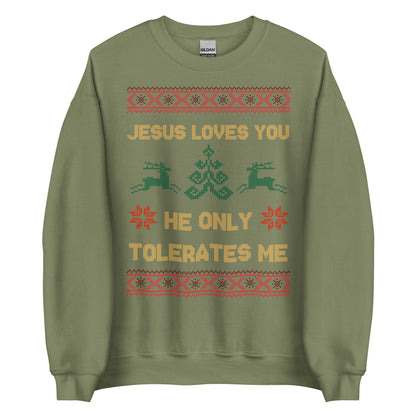 Jesus Loves You Crewneck