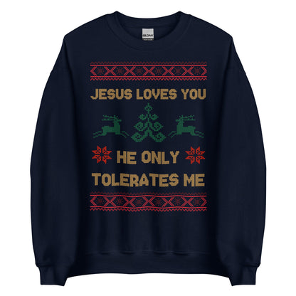 Jesus Loves You Crewneck