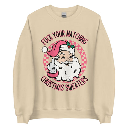 Matching Christmas Sweaters Crewneck