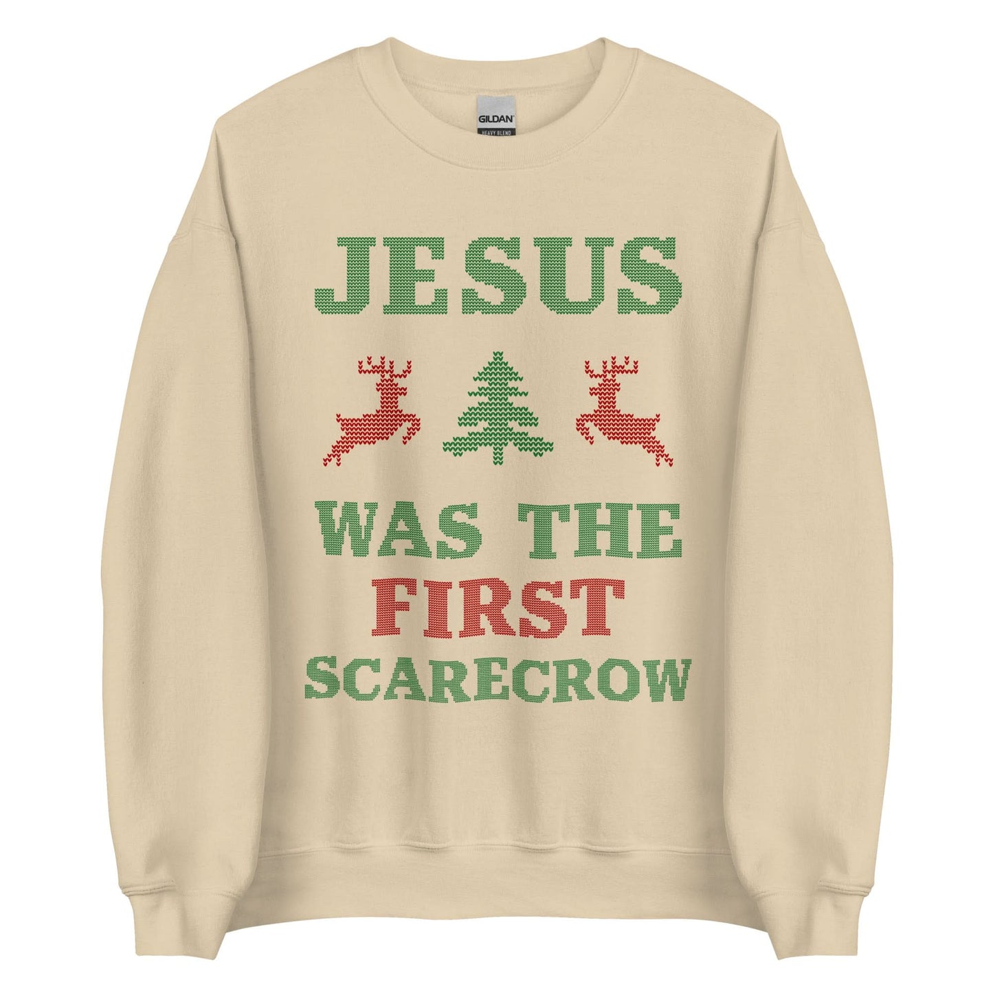 Jesus Was The First Scarecrow Crewneck
