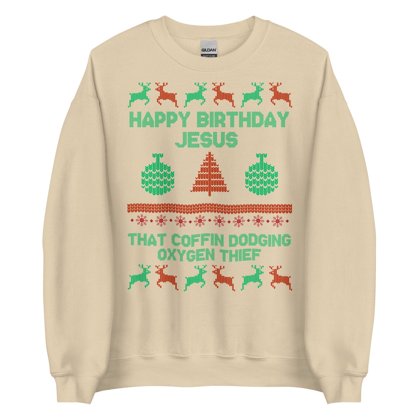 Happy Birthday Jesus Crewneck