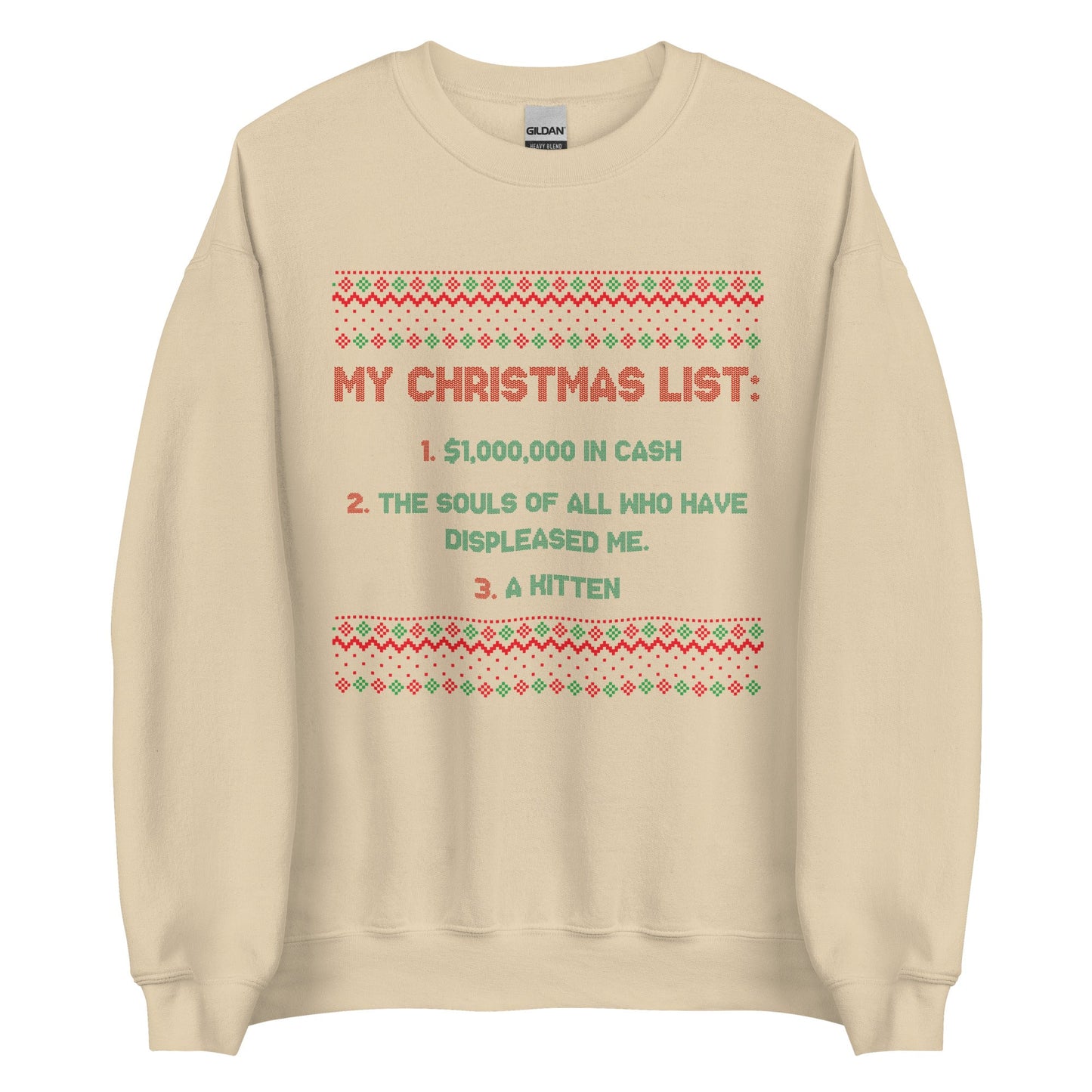 My Christmas List Crewneck