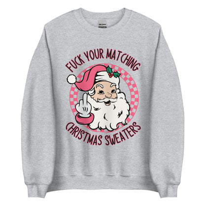 Matching Christmas Sweaters Crewneck