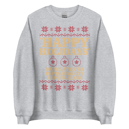 Happy Holidays Crewneck