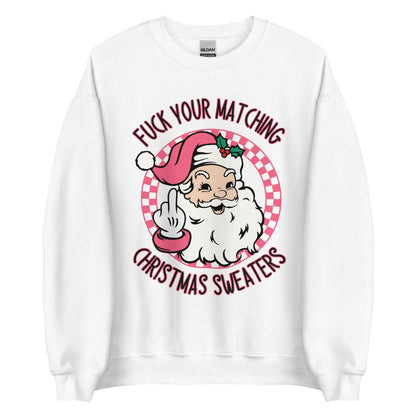 Matching Christmas Sweaters Crewneck