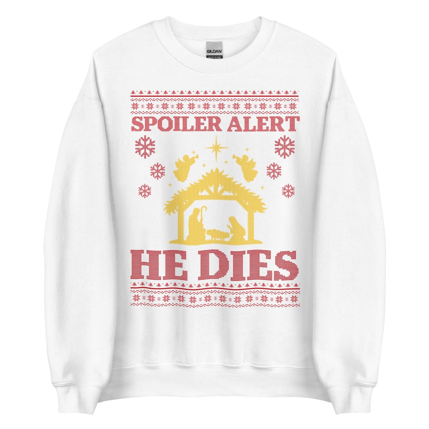 Spoiler Alert He Dies Crewneck