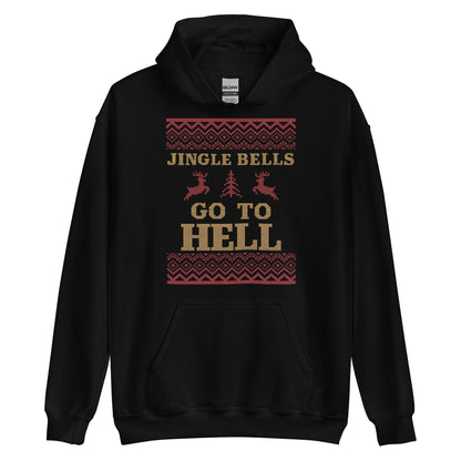 Jingle Bells Go To Hell Hoodie