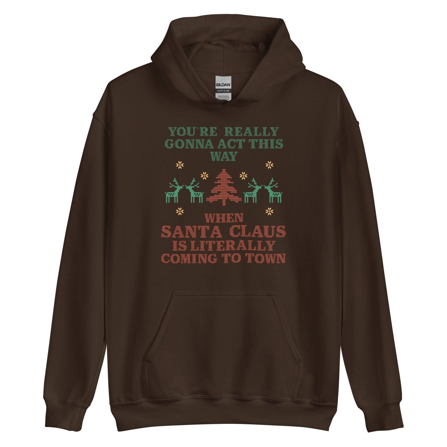 Santa Claus Is Coming To Town Hoodie