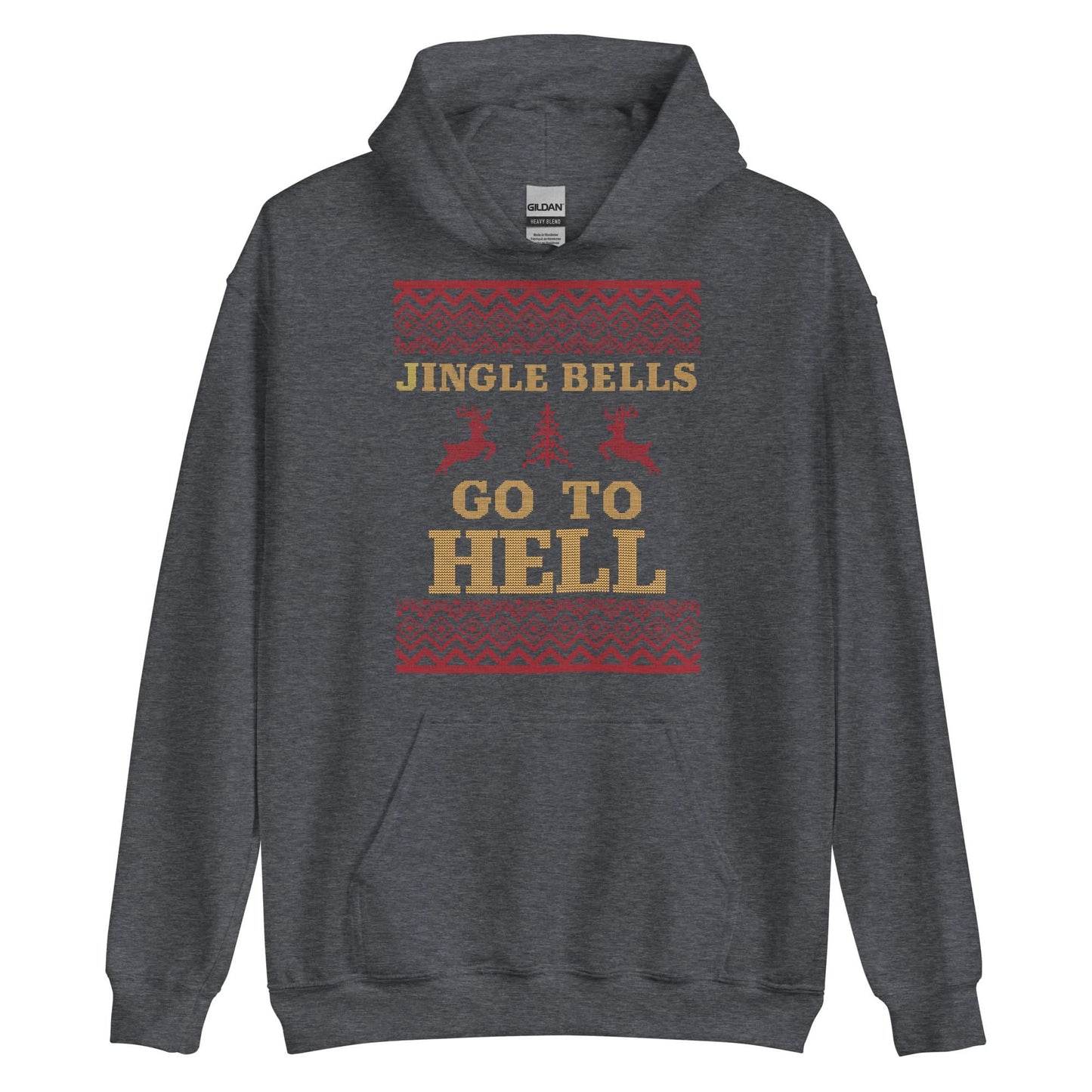 Jingle Bells Go To Hell Hoodie
