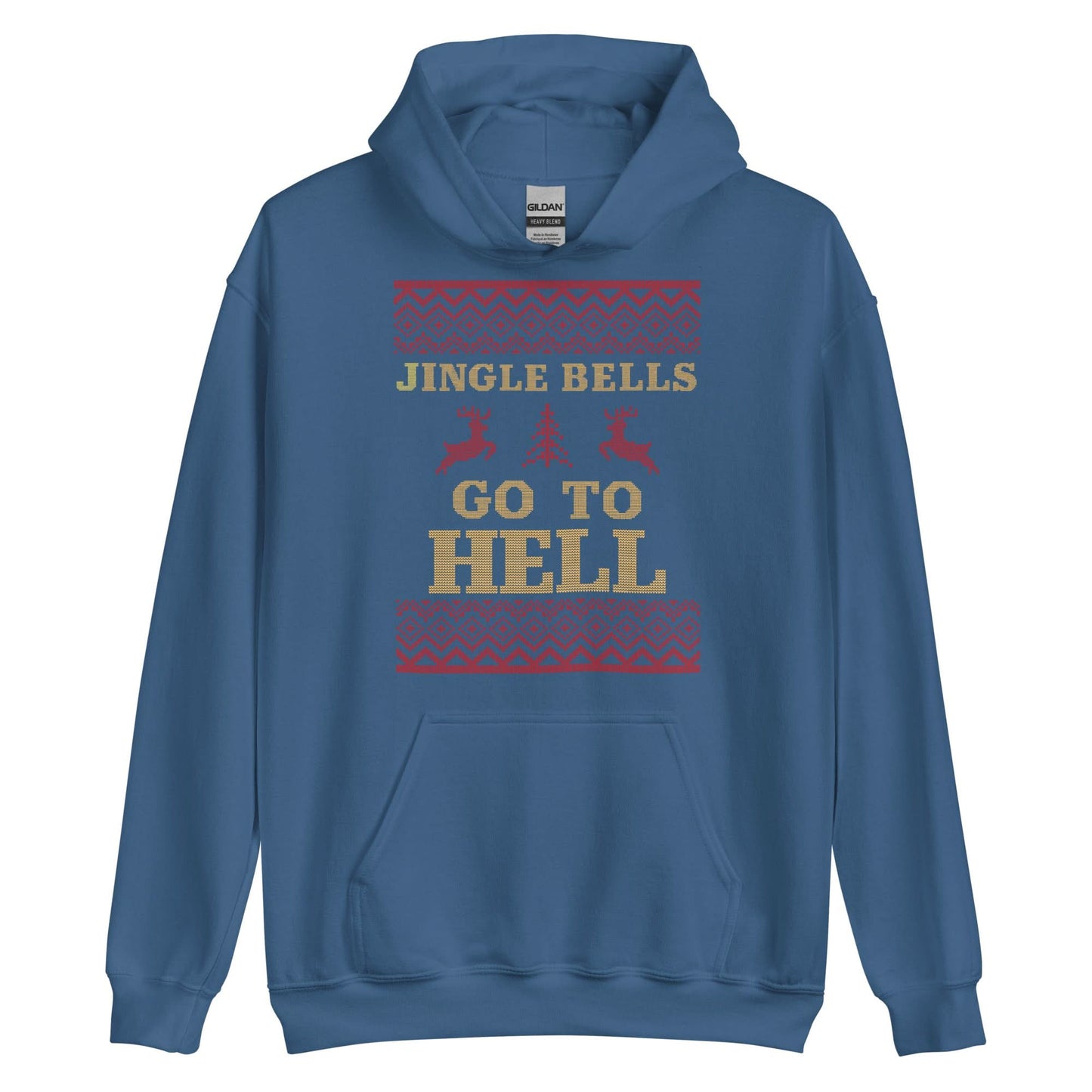 Jingle Bells Go To Hell Hoodie