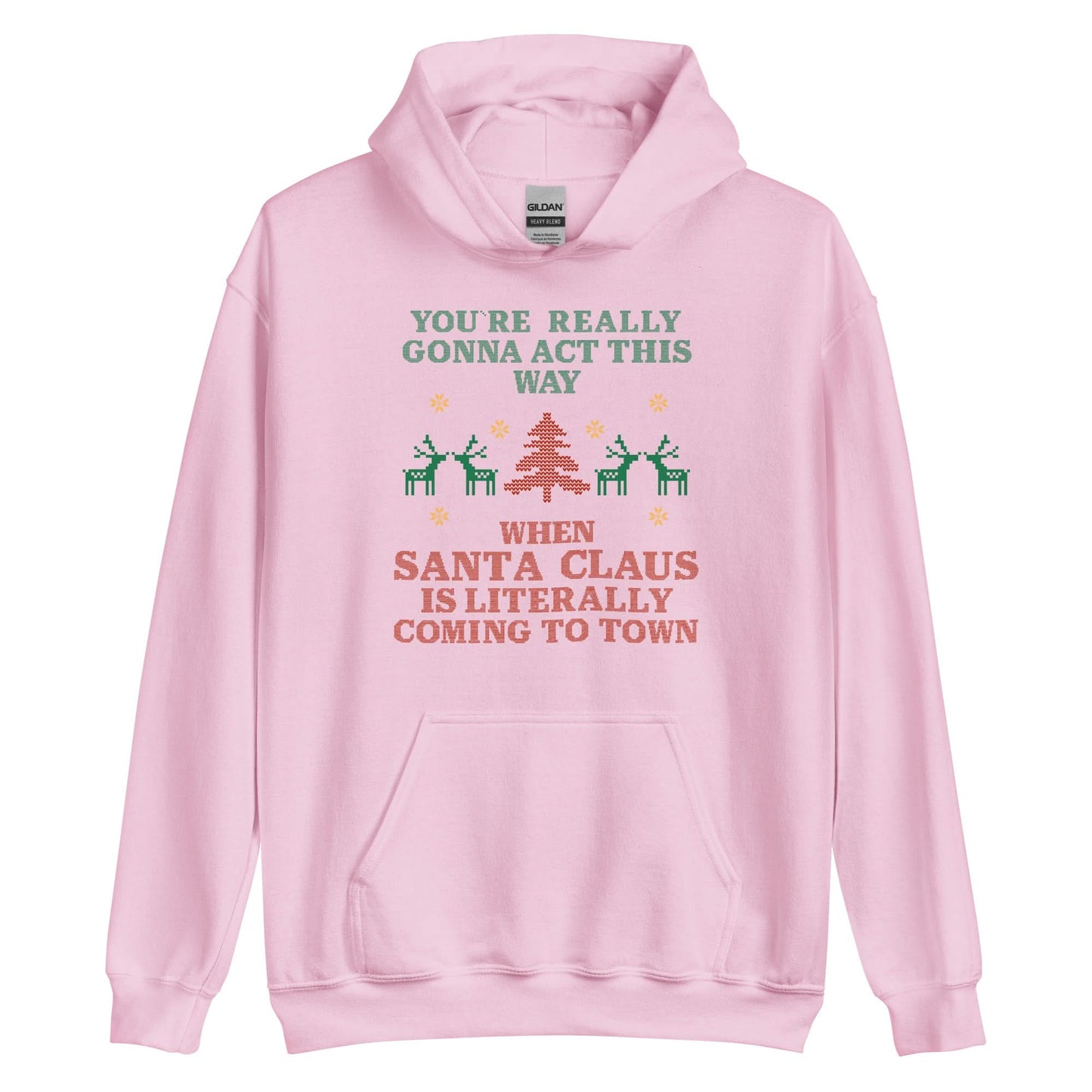 Santa Claus Is Coming To Town Hoodie