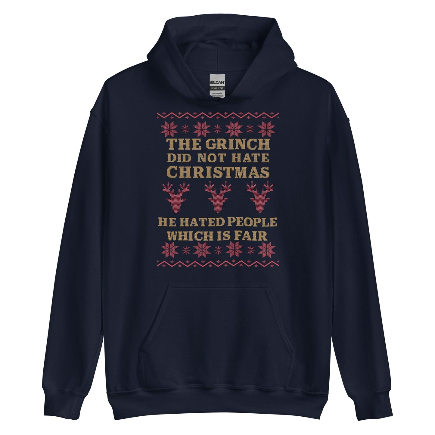 The Grinch Did Not Hate Christmas Hoodie