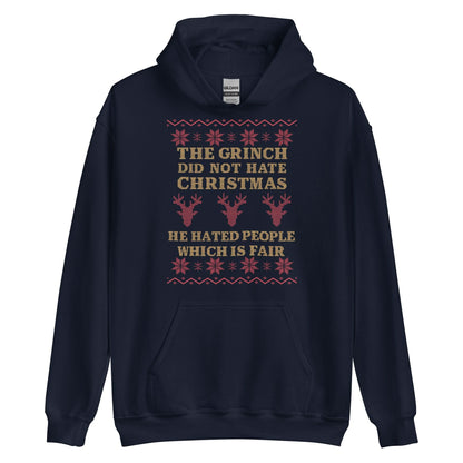 The Grinch Did Not Hate Christmas Hoodie