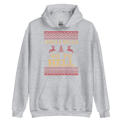 Jingle Bells Go To Hell Hoodie