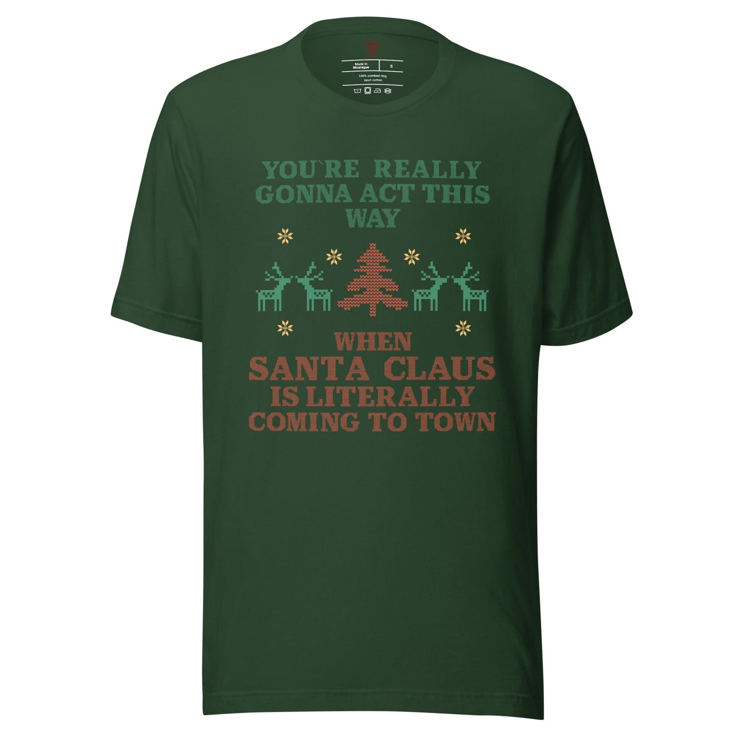 Santa Claus Is Coming To Town T-Shirt