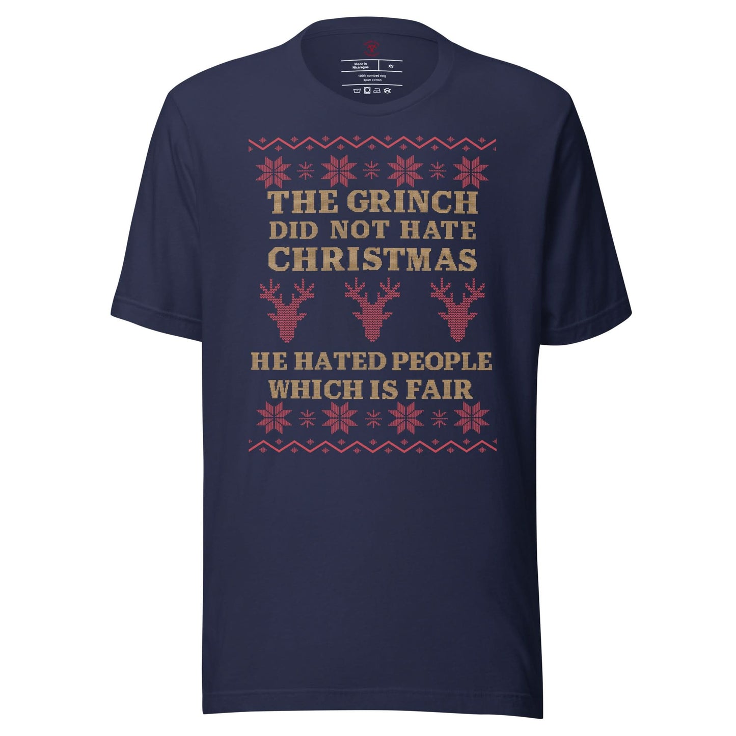 The Grinch Did Not Hate Christmas T-Shirt